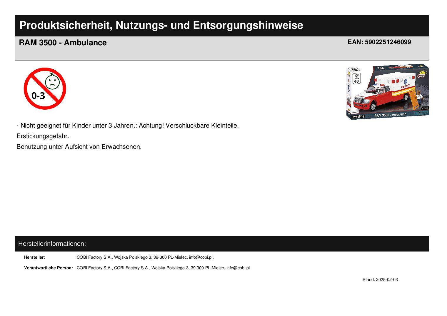 RAM 3500 - Ambulance