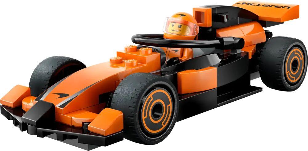LEGO CITY F1 Rennfahrer mit McLaren Rennauto