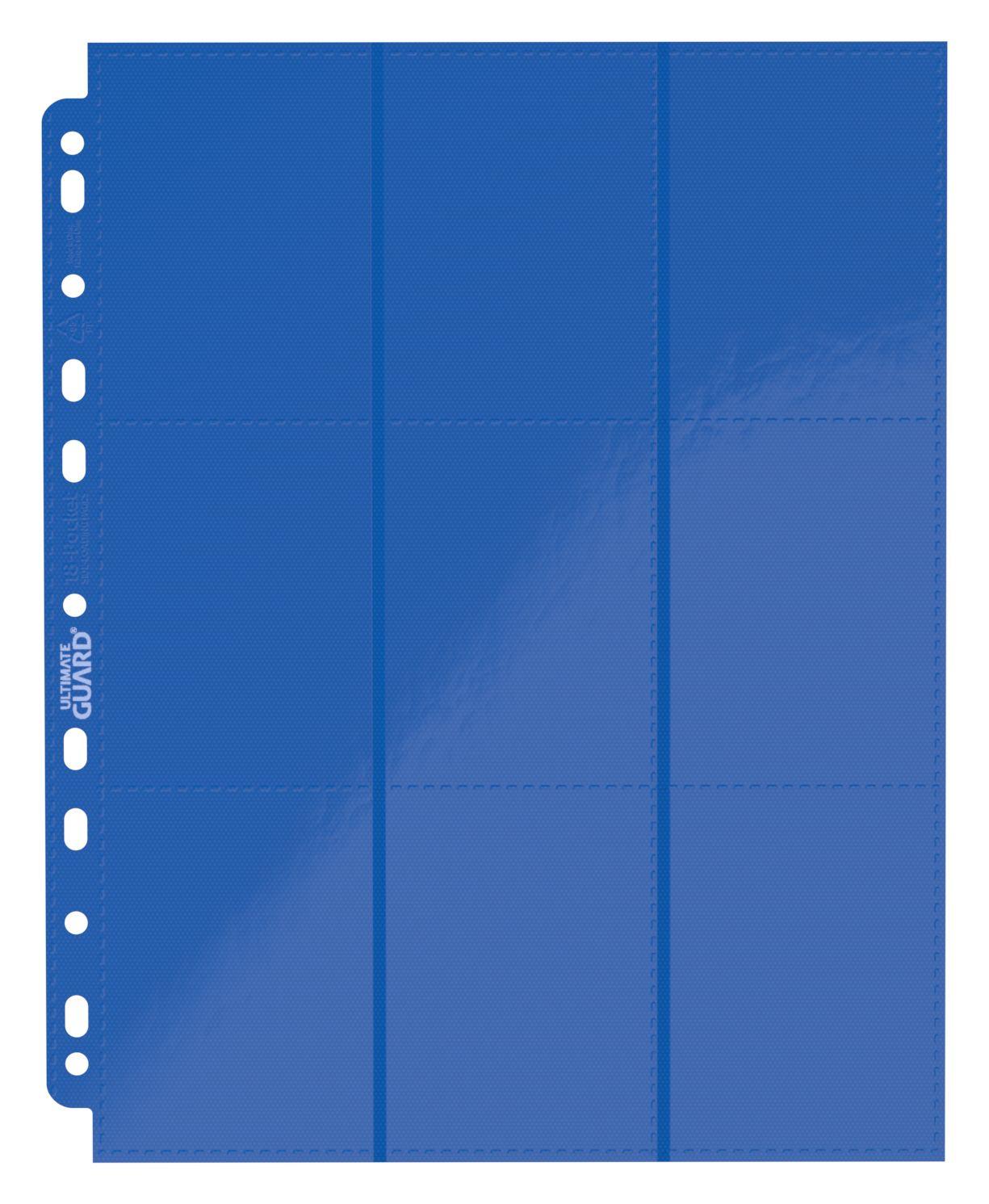 Ultimate Guard 18-Pocket Side-Loading Supreme Pages Standard Size Blau (10)