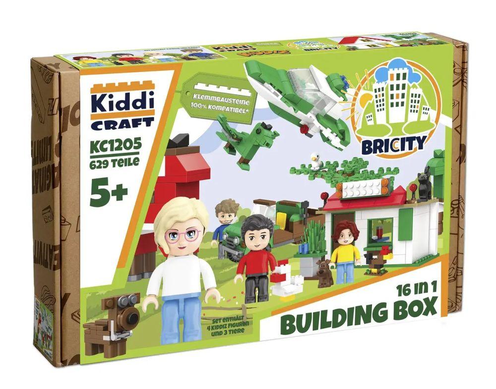 Kiddicraft KC1205 16 in 1 Building Box